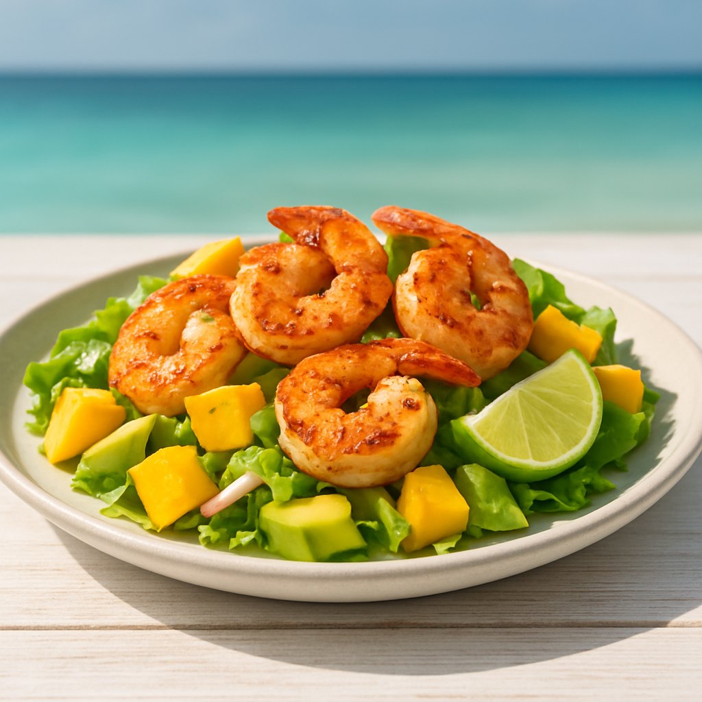Σαλάτα Γαρίδα Mango