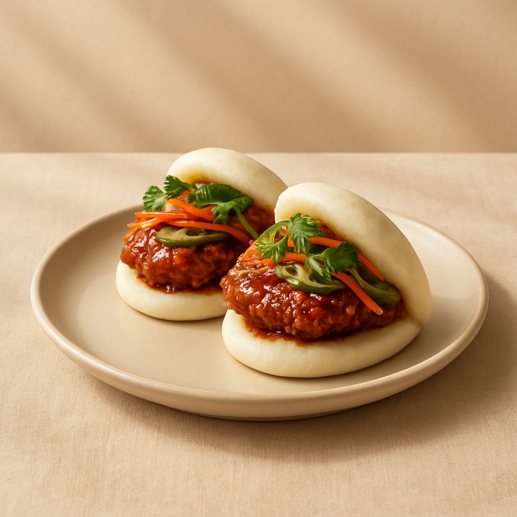 Bao Buns Κοτόπουλο