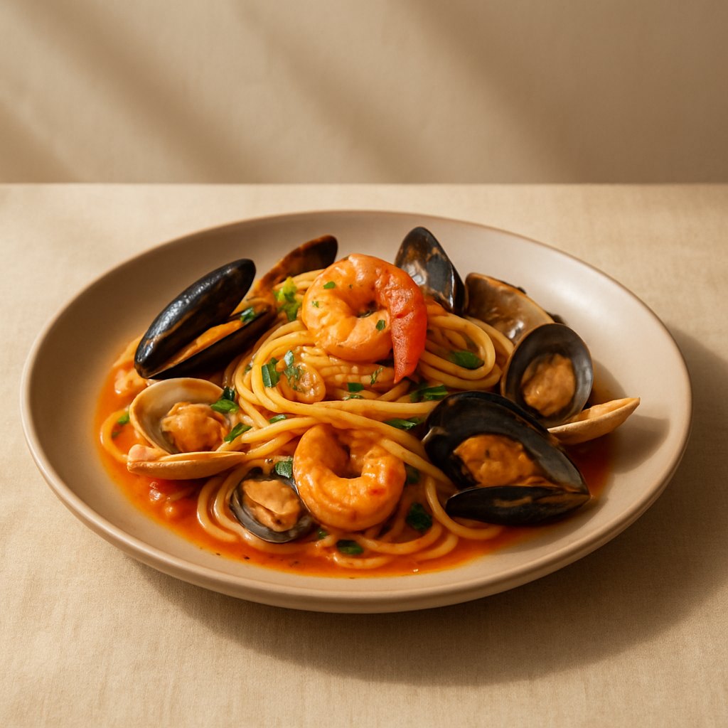 Linguine Θαλασσινών
