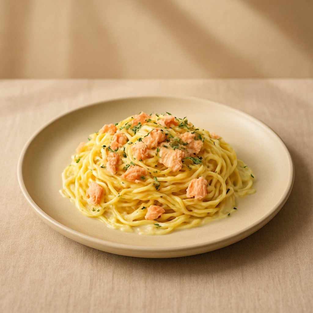 Tagliolini Σολομού